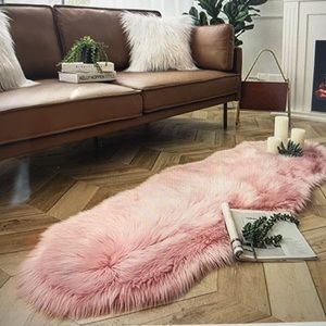 Soft Faux sheepskin Fur Cover